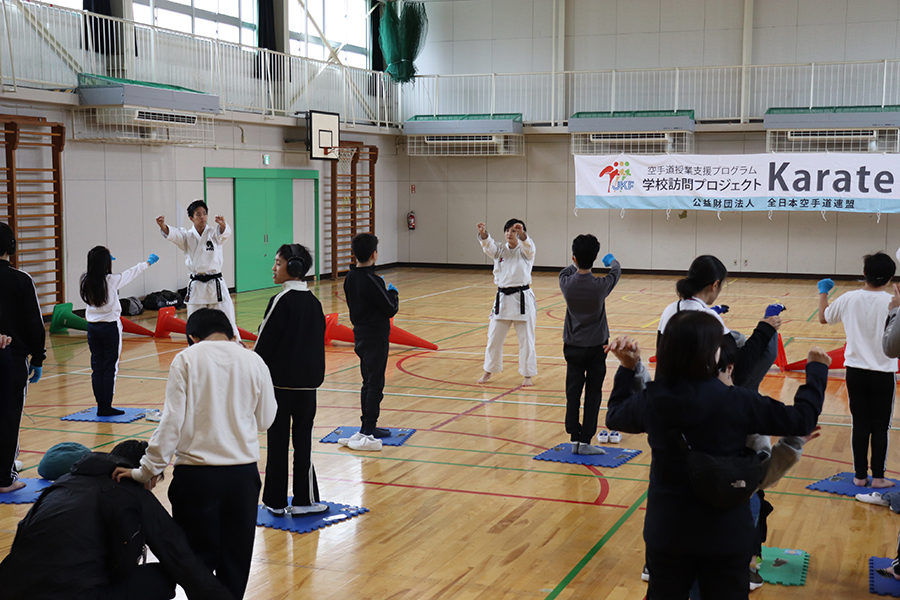 You are currently viewing 神奈川・県立高津支援学校で空手道の体験授業を実施